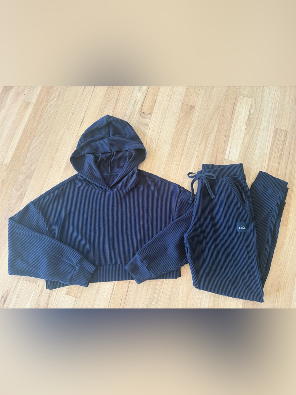 Alo Yoga Navy Muse Set